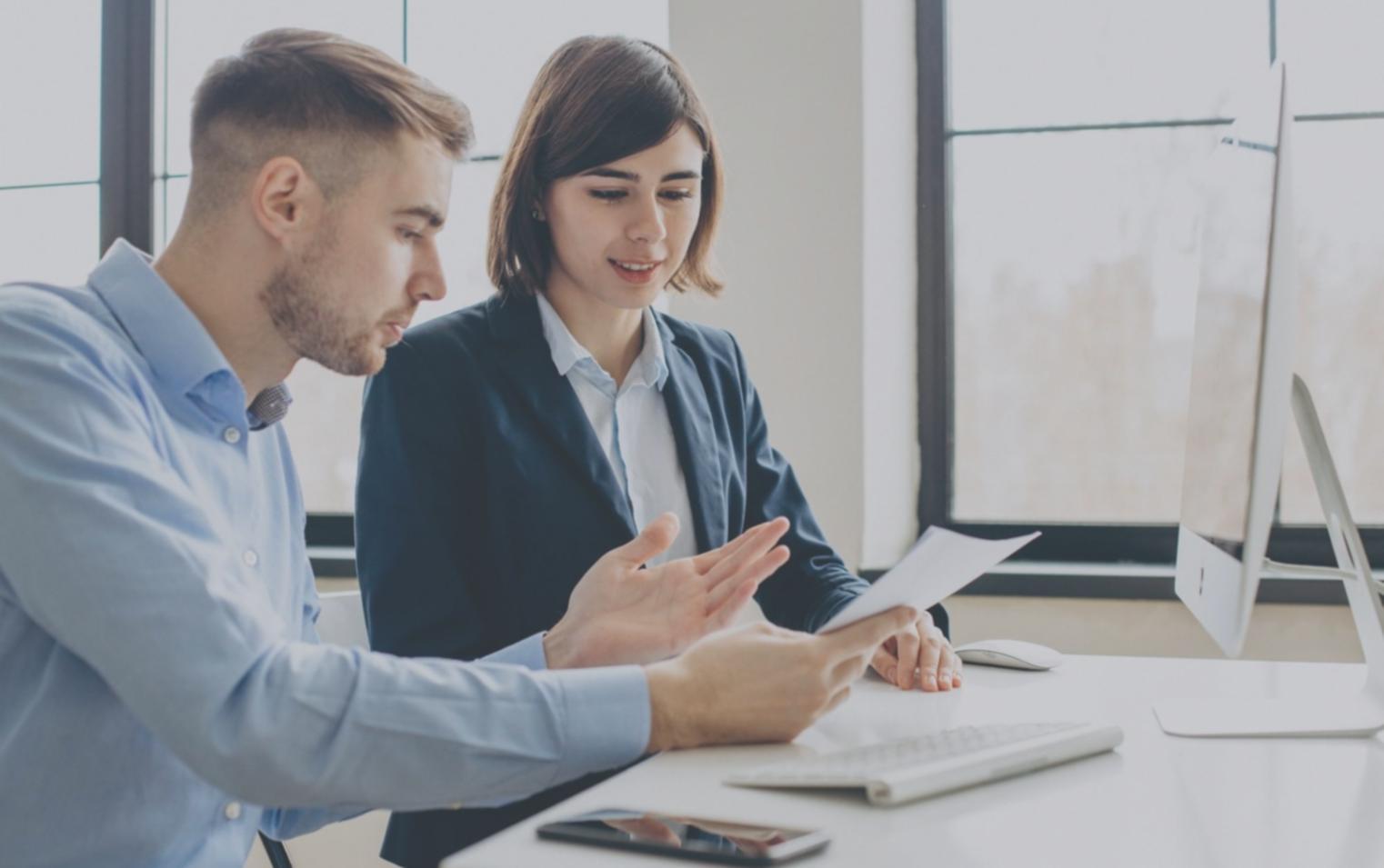 Professional workspace with SEO analysis tools