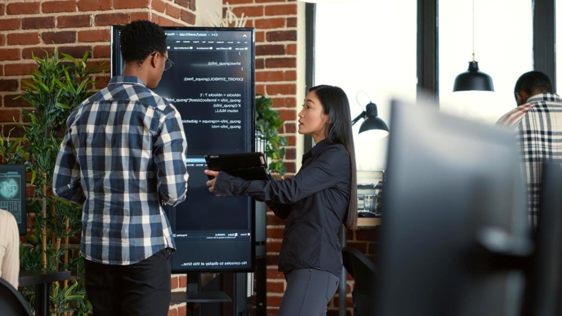 Professional consultation workspace